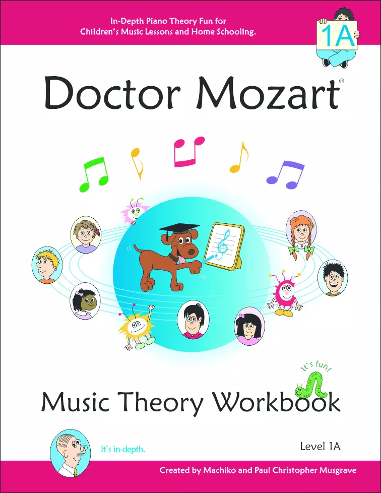 Doctor Mozart Music Theory Workbook - Level 1A